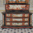 Load and play video in Gallery viewer, Carl & Renee Isabelle Museum-Quality Dutch Chinoiserie Bombay Bureau Cabinet
