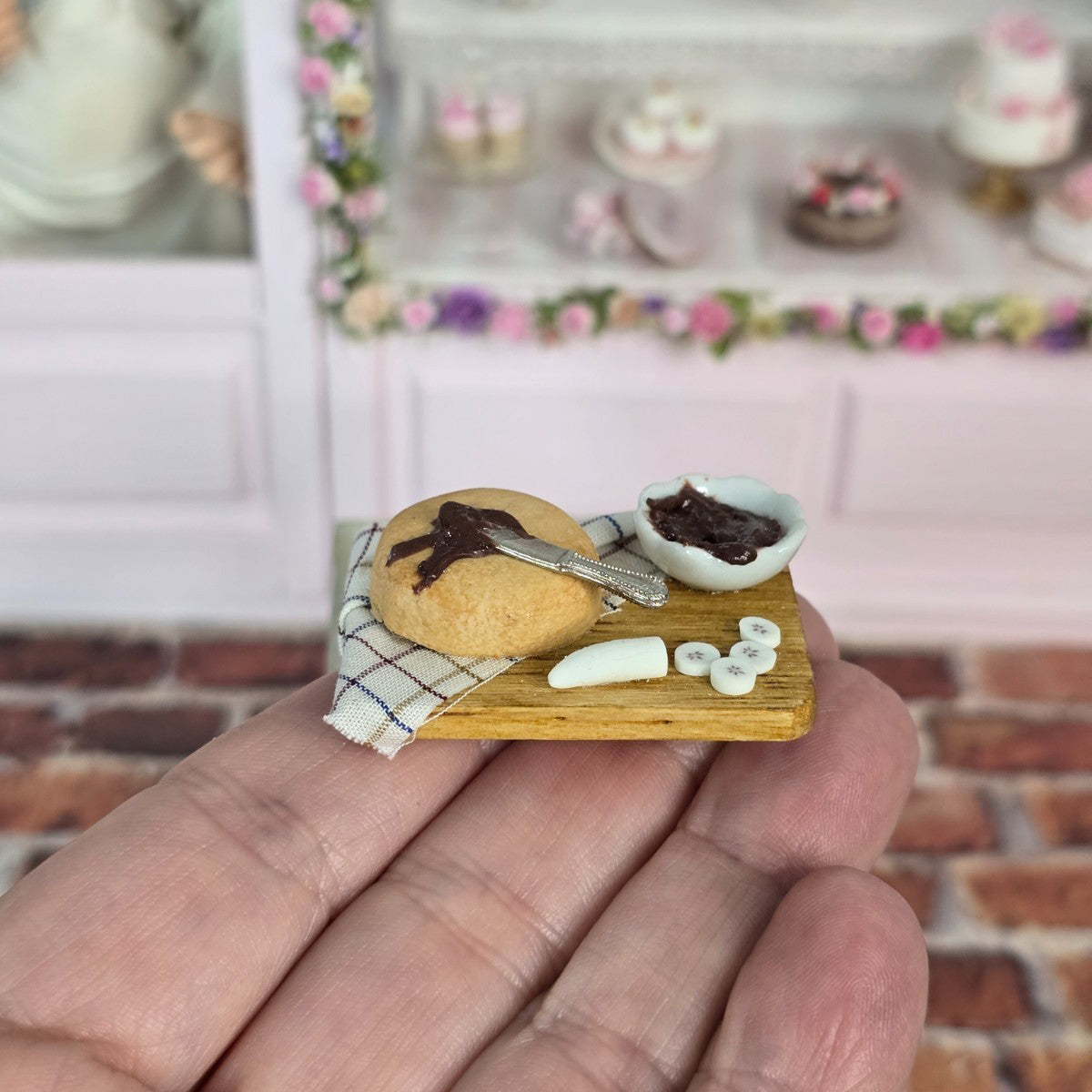 Stephanie Kilgast Chocolate Baking Board Diorama 2009 France Miniature Dollhouse