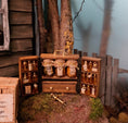Load image into Gallery viewer, Kim Murdock Doctor’s Traveling Embalming Kit Cabinet Miniature
