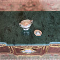 Load image into Gallery viewer, Sterling Silver Lidded Sugar Bowl by Peter Acquisto IGMA Miniature Dollhouse
