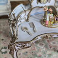 Load image into Gallery viewer, Miniature Dollhouse Dimitri Shevchenko IGMA Sterling Vanity Set Comb & Mirror
