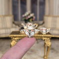 Load image into Gallery viewer, Janice Crawley Romantic Art Nouveau Dollhouse Miniature Tea Service
