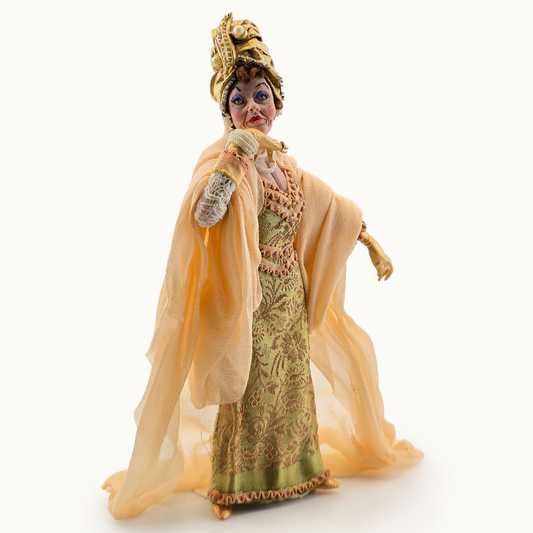 Starlett Norma Desmond Original Marcia Backstrom Sculpted Clay Dollhouse Doll