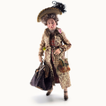 Load image into Gallery viewer, Suspicious Wealthy Lady Original Marcia Backstrom Sculpted Dollhouse Doll
