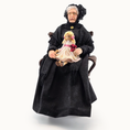 Load image into Gallery viewer, Mourning Granny in Rocking Chair with Dolly Original Marcia Backstrom Doll 2005
