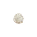 Load image into Gallery viewer, One-of-a-Kind Cream Hand-Crocheted Round Decorative Pillow 1:12 Scale
