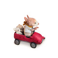 Load image into Gallery viewer, Aleah Klay “Miniature Mouse Driving Red Car with Teddy Bears” OOAK 2012
