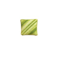 Load image into Gallery viewer, OOAK Petit-Point Green Diagonal Stripe Miniature Pillow Signed GR
